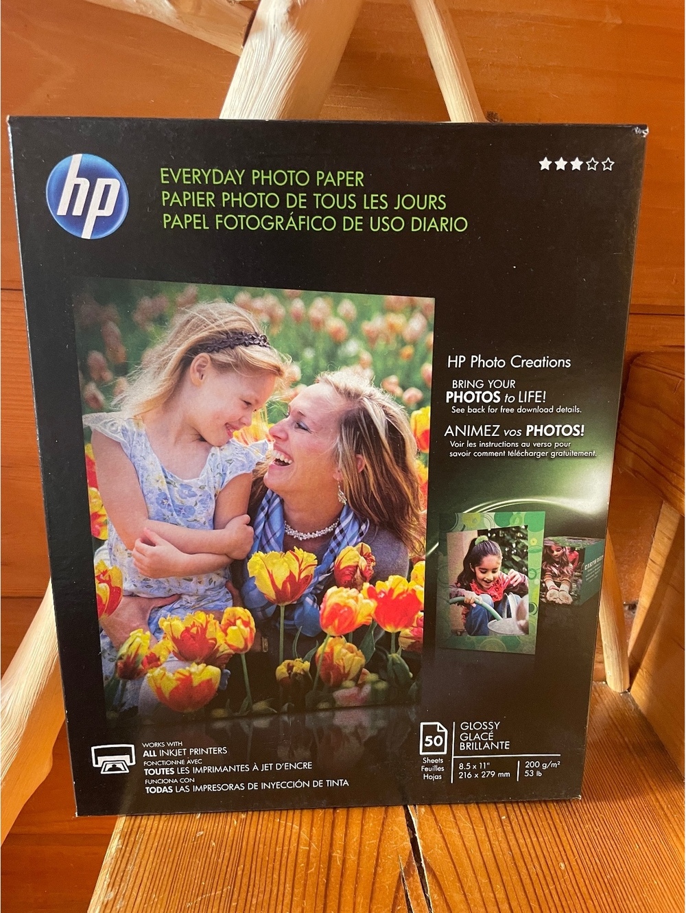 HP Photo Creations Everyday Photo Paper 100 Sheets 4x6